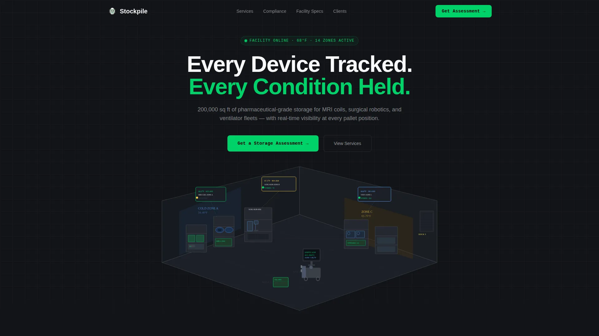 Precision Medicalequipment | Free Website Template | Rocket