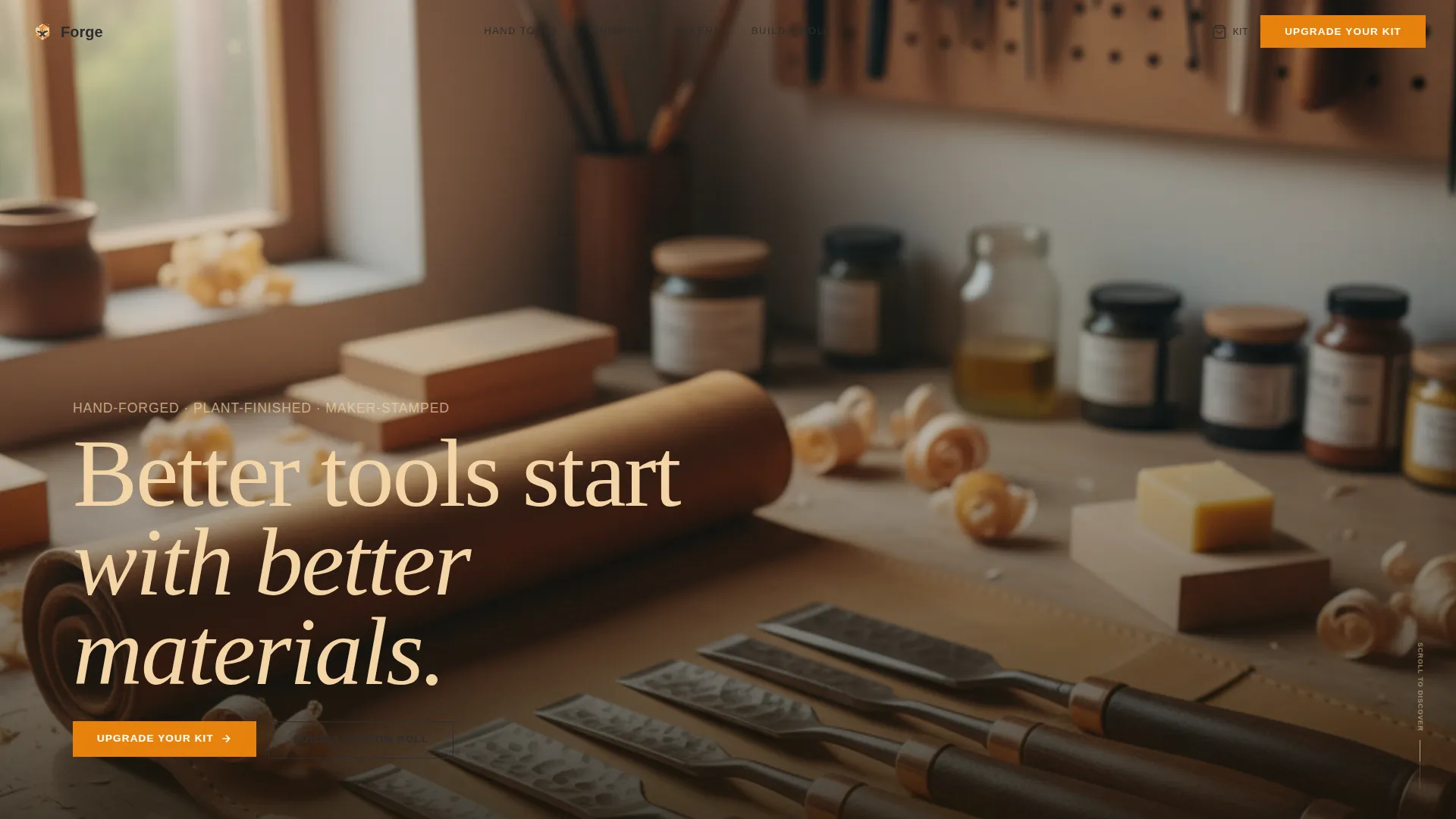 Tools & Hardware E-Commerce Professional Website Template