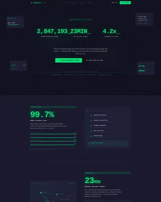 Pharmacy Delivery Landing Page Template