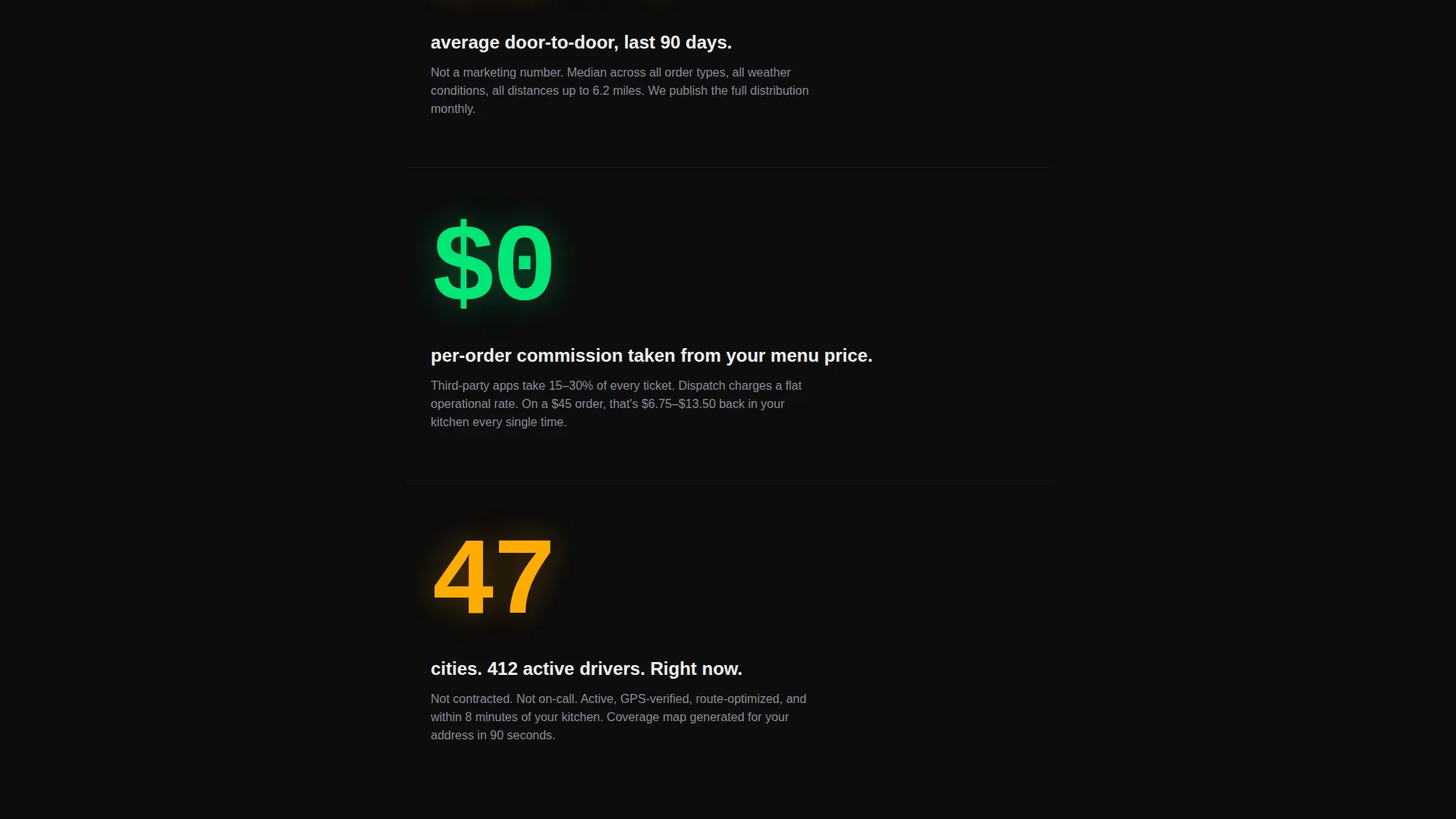 Restaurant Delivery Service Landing Page Template