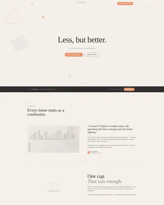 Interior Design Studio Specialist Professional Website Template
