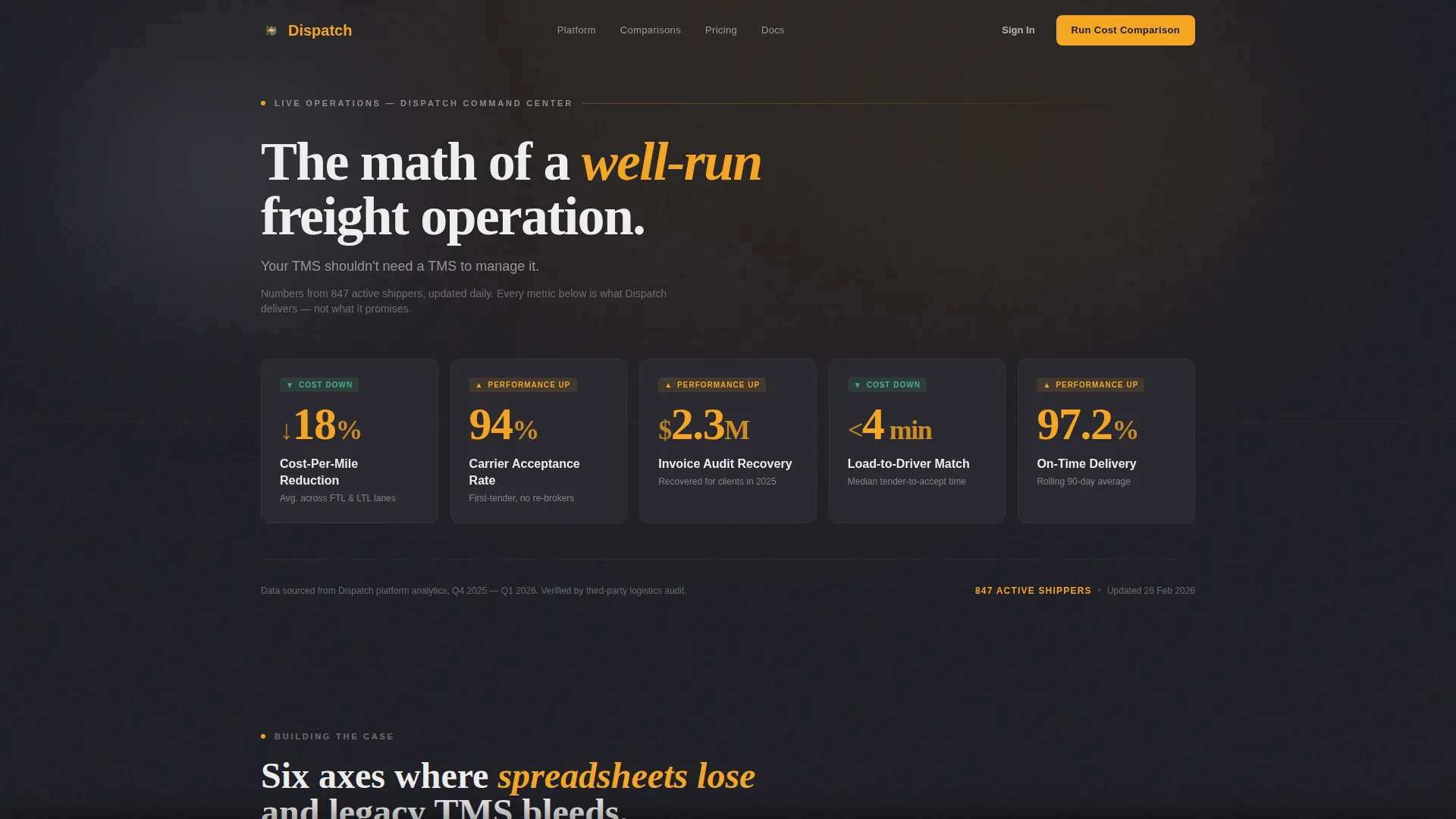 Fleet & Transportation Management Comparison Website Template