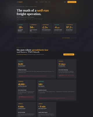 Fleet & Transportation Management Comparison Website Template