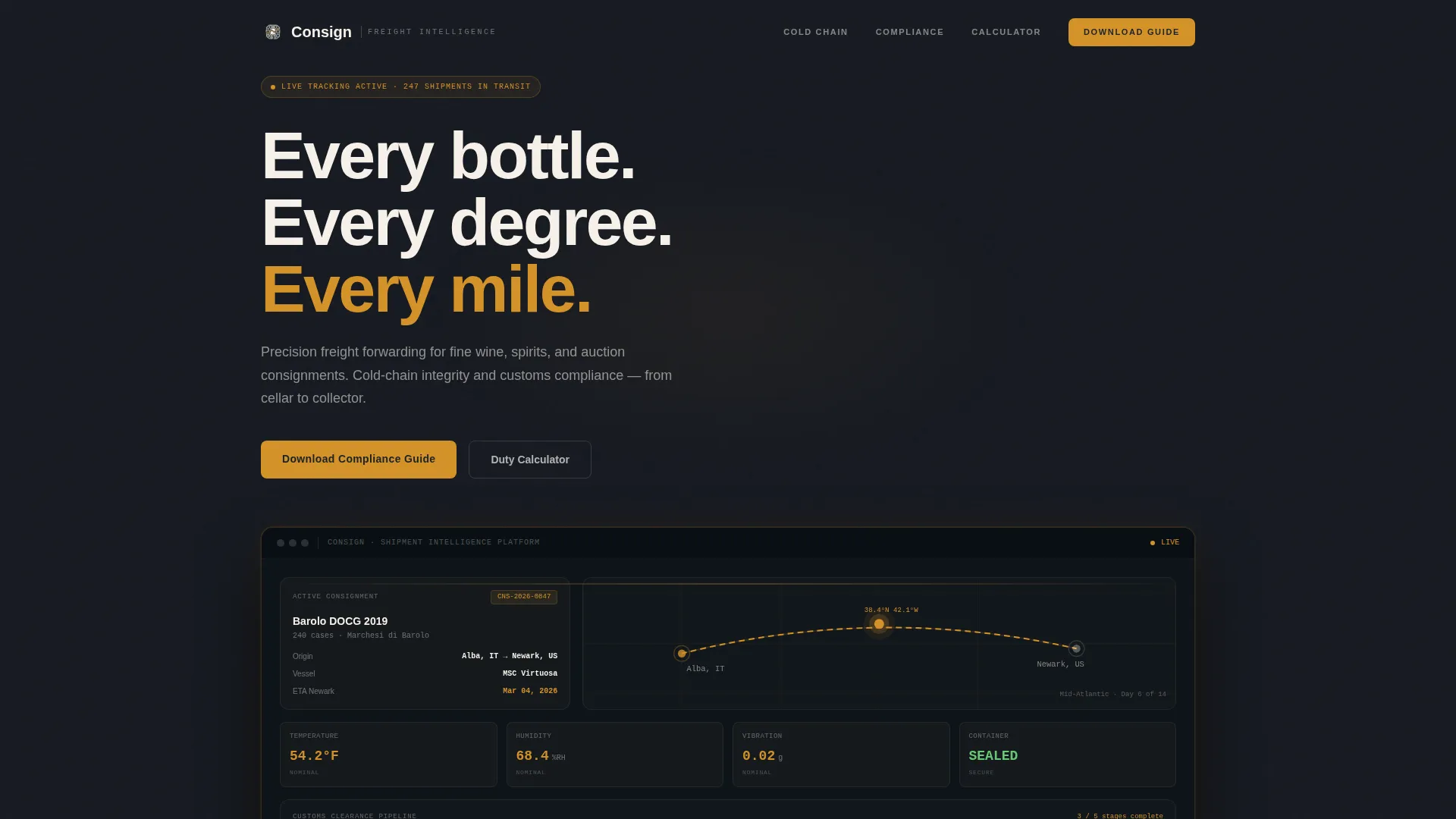 Precision Freightforwarding | Free Website Template | Rocket