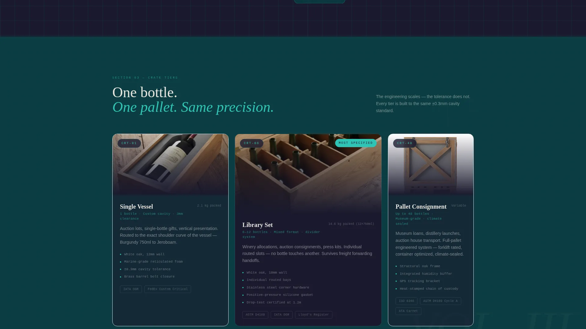 Precision Winespirits | Free Website Template | Rocket