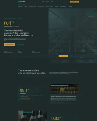Precision Winespirits | Free Website Template | Rocket