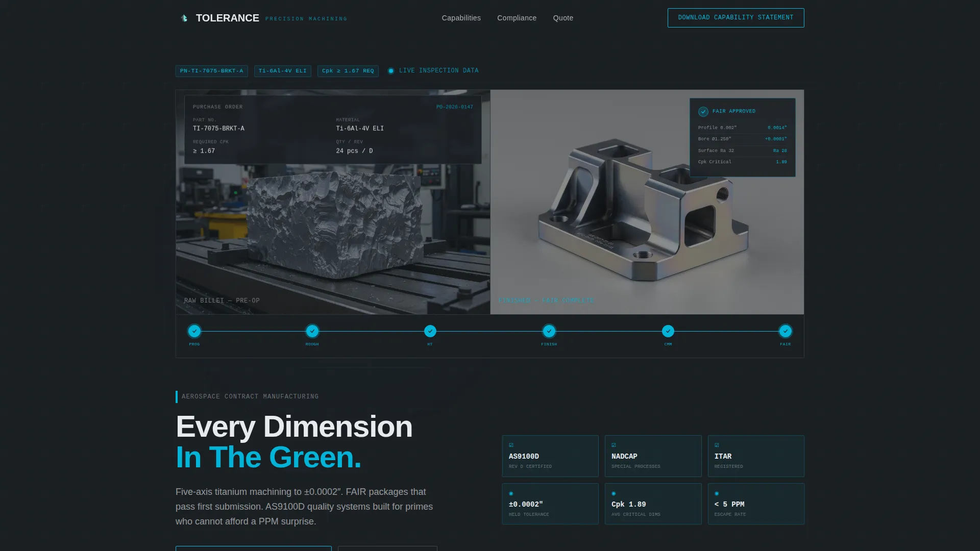 NADCAP Aerospace Manufacturer Website for Tier-1 Suppliers