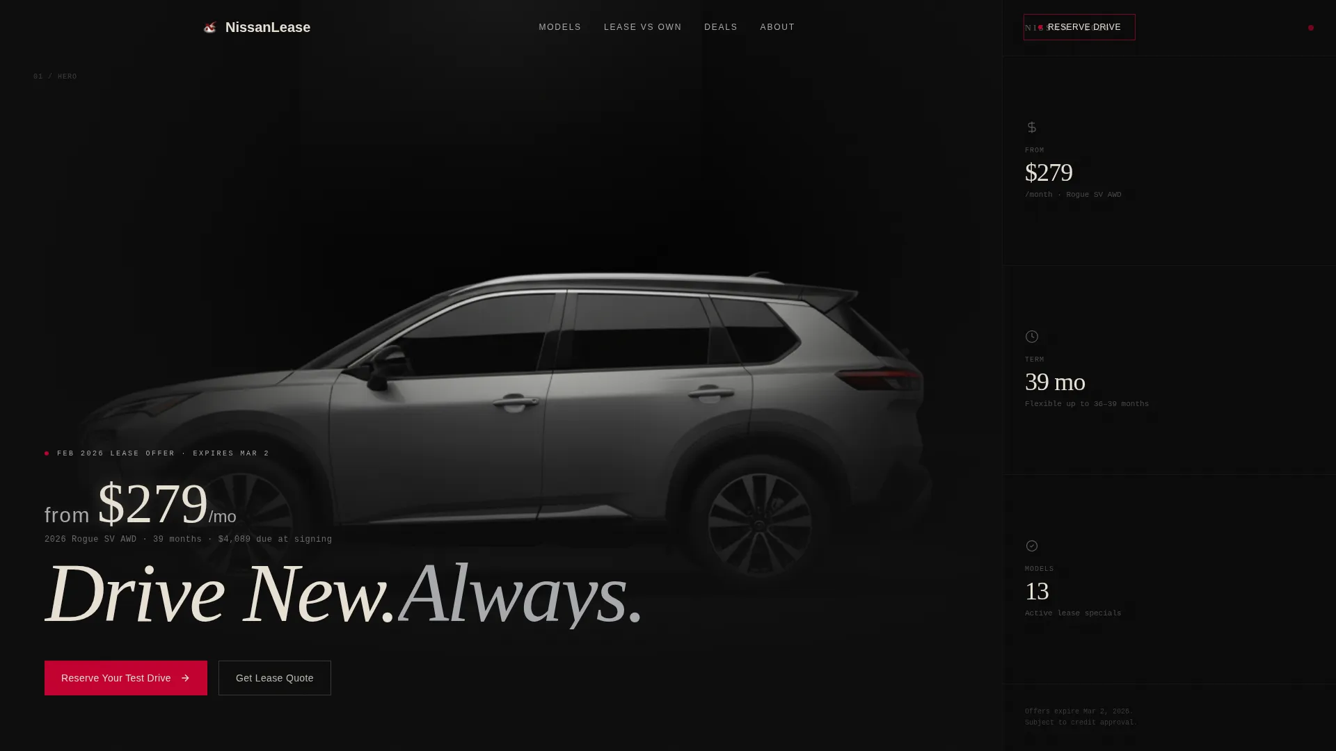 Car Dealership Complete Booking Website Template