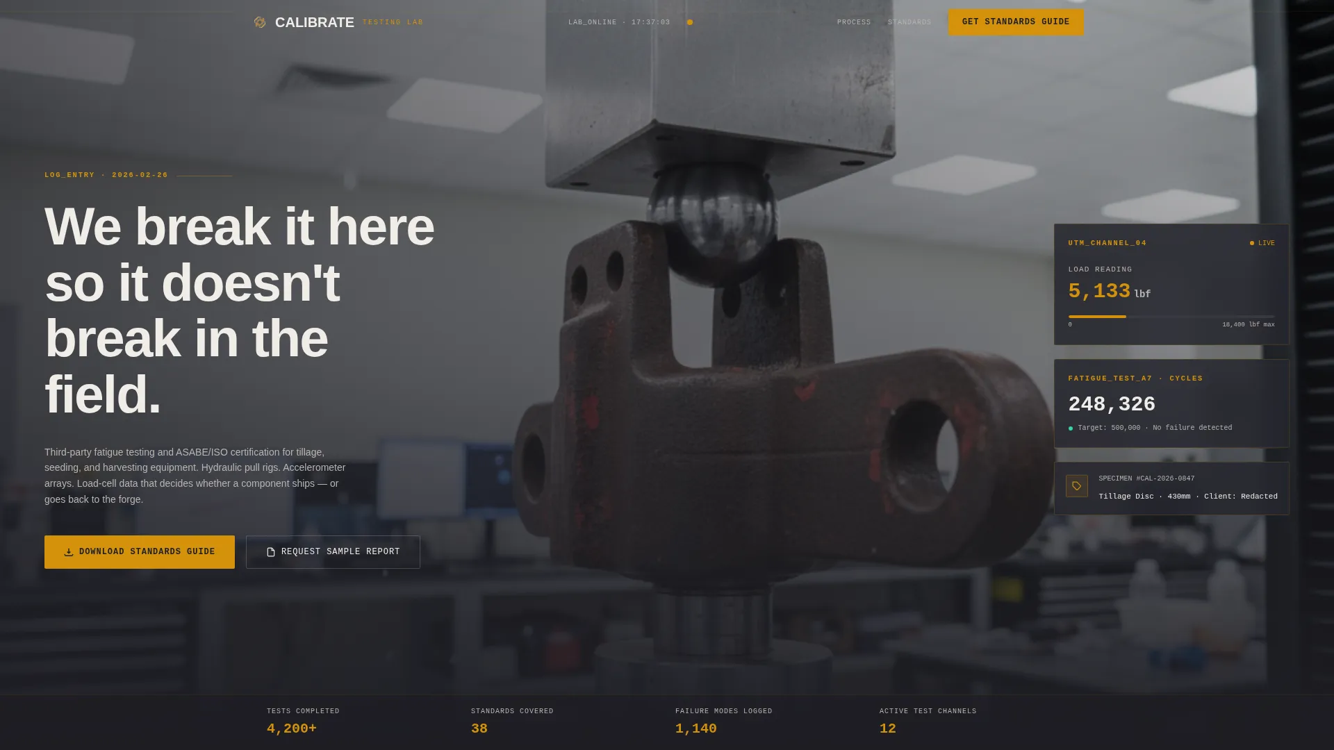 Advanced Agricultural Equipment Manufacturing Professional Website Template