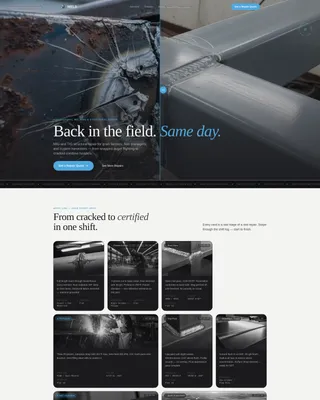 Expert Agricultural Equipment Manufacturing Professional Website Template