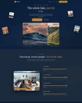 Marine & Boat Professional Website Template