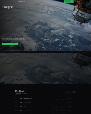 Specialist Space & Advanced Aerospace Professional Website Template
