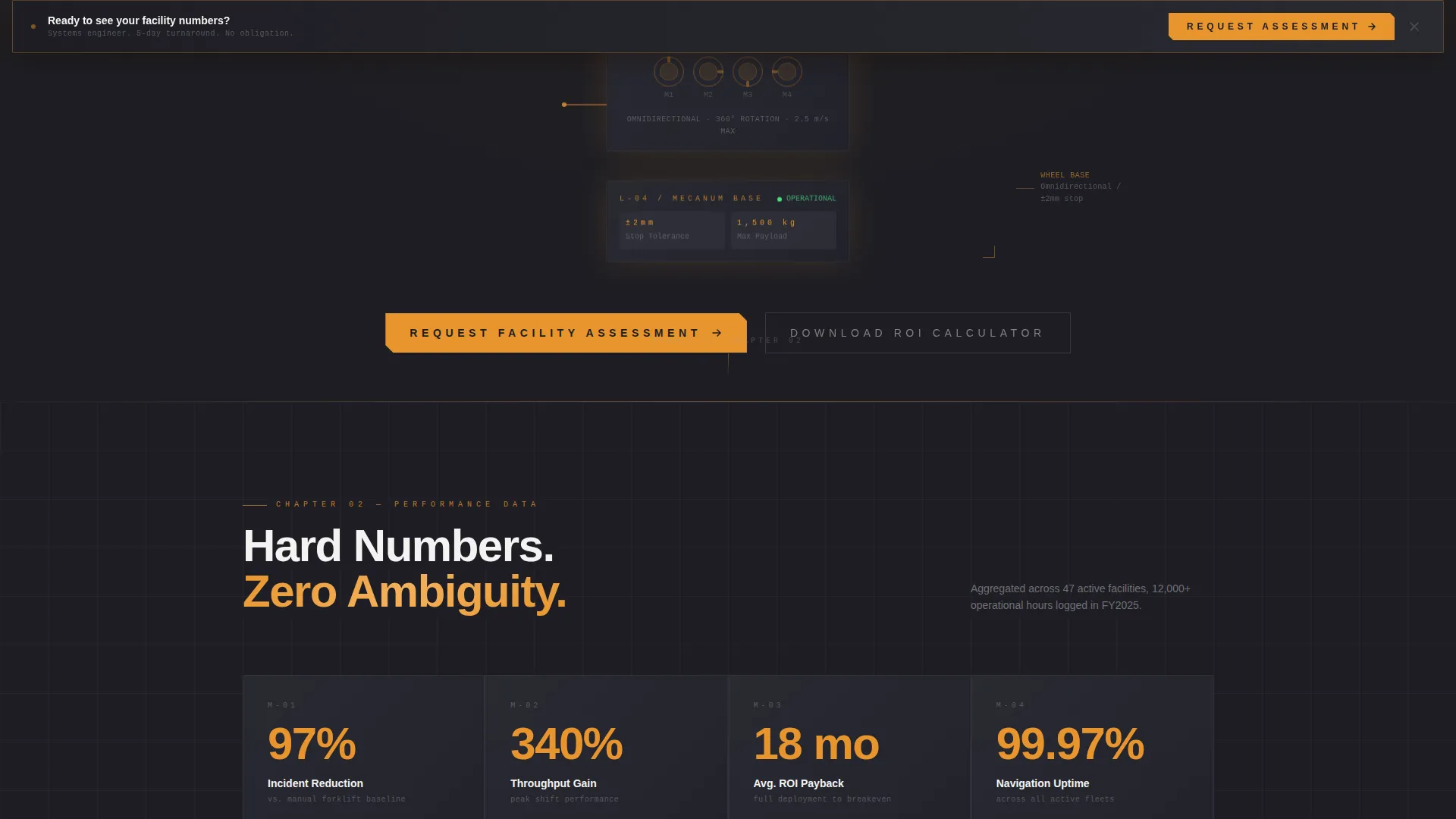 Robotics & Automation Professional Website Template