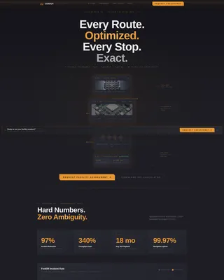 Robotics & Automation Professional Website Template