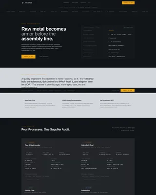 Automotive Surface Treatment Landing Page Template