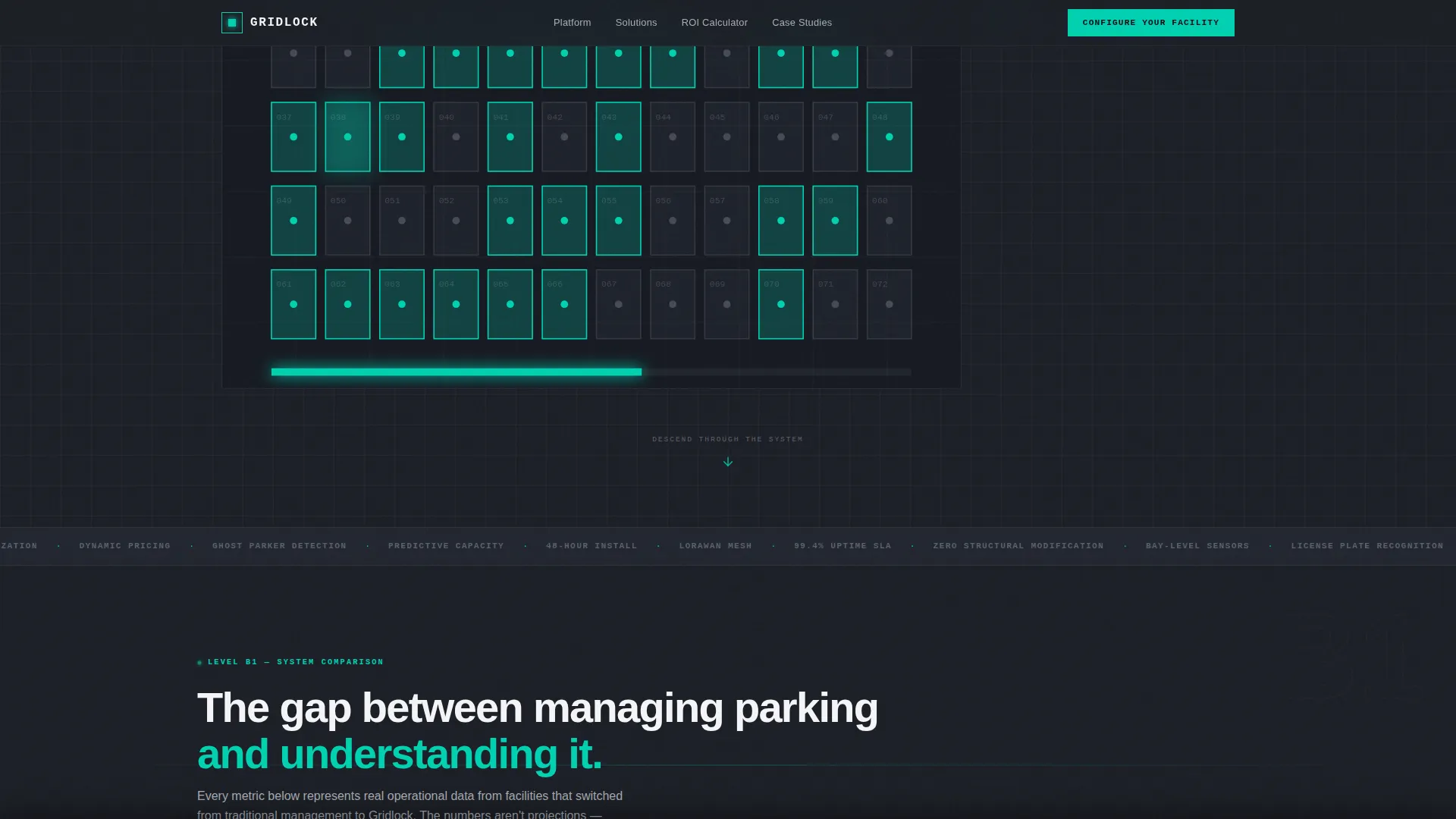 Smart Parking Landing Page Template