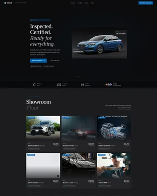 Car Dealership Advanced Booking Website Template