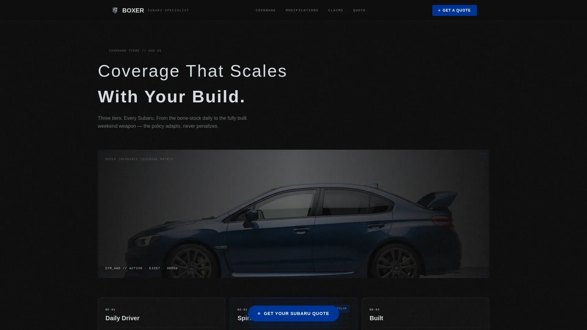 Car Dealership Professional Website Template