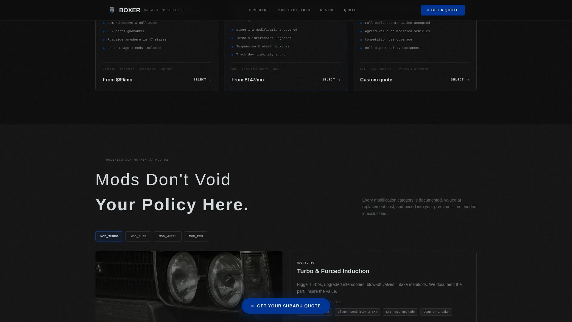 Car Dealership Professional Website Template