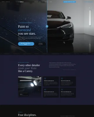 Car Dealership Specialist Pricing Website Template