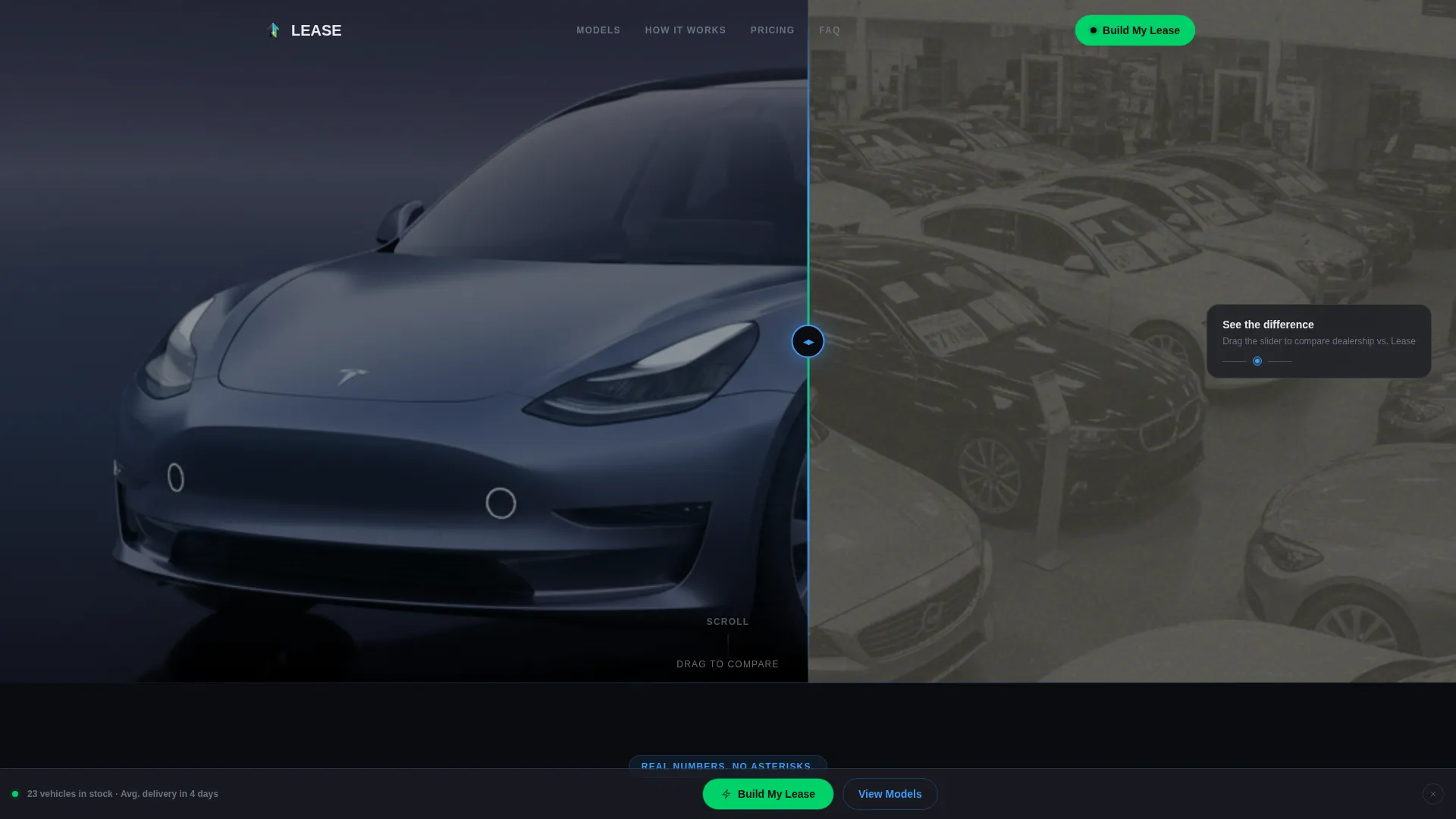 Car Dealership Portfolio Website Template