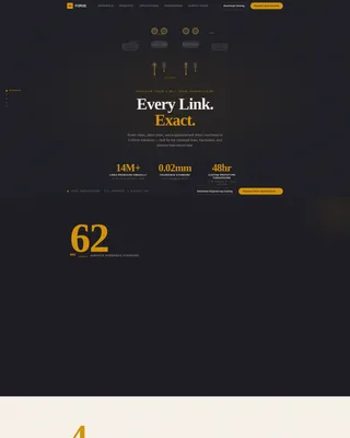 Precision Chain & Belt Manufacturer Landing Page Template