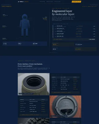 Chemical Protective Suit B2B Landing Page Template