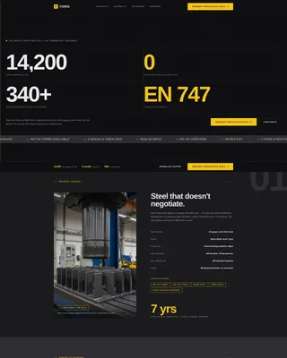 Heavy-Duty Kids Furniture B2B Landing Page Template