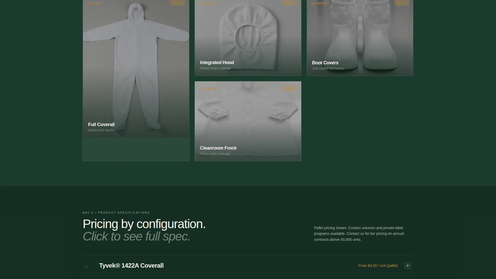 Garment Maker Landing Page Template | B2B
