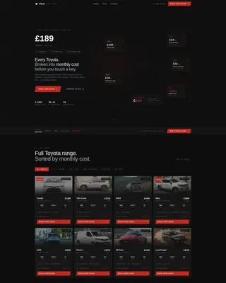 Industrial Toyota | Free Website Template | Rocket
