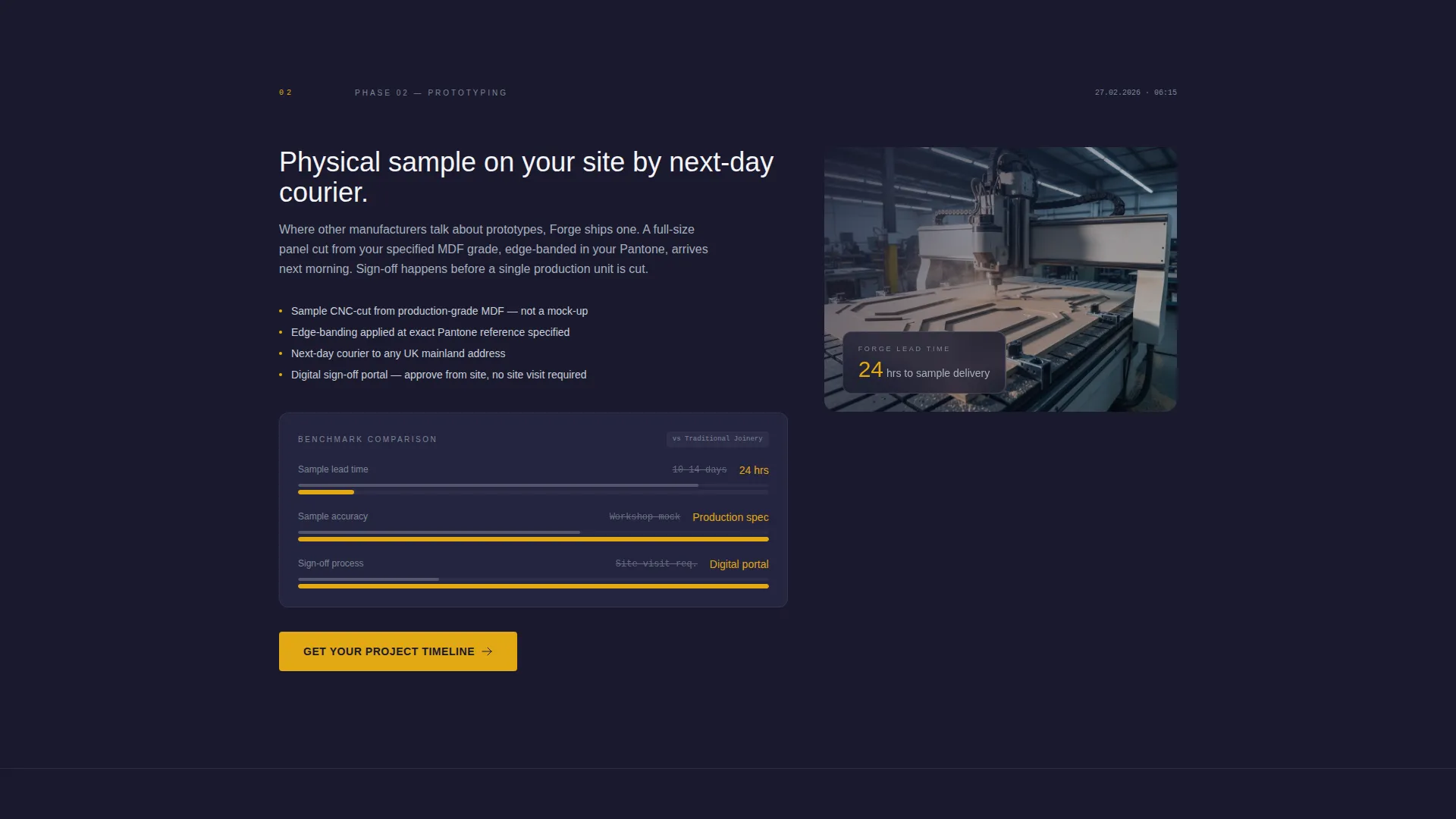 Commercial Furniture Factory Landing Page Template