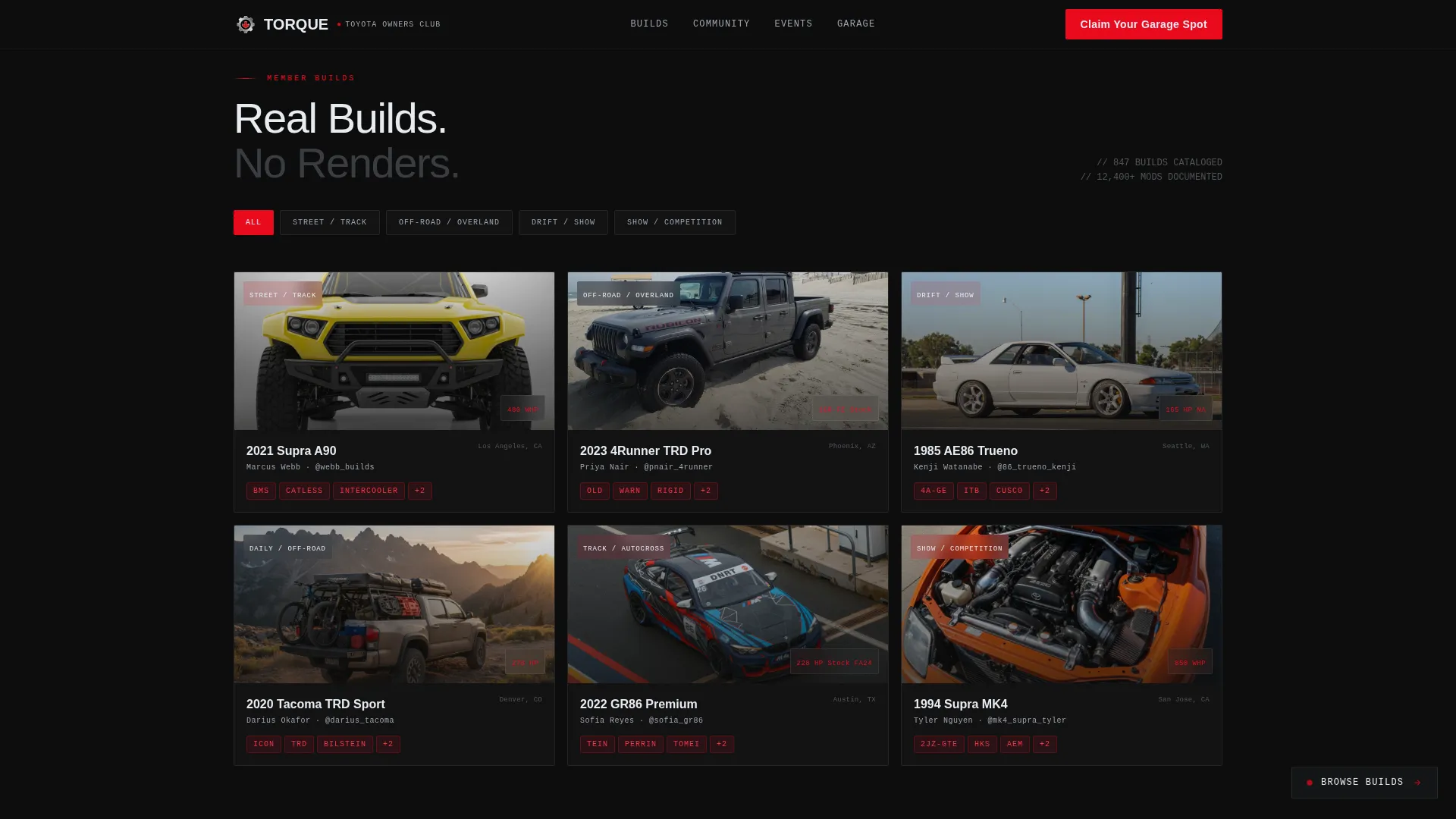 Toyota | Free Website Template | Rocket