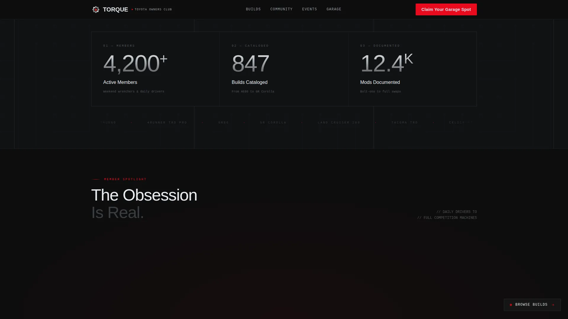 Toyota | Free Website Template | Rocket