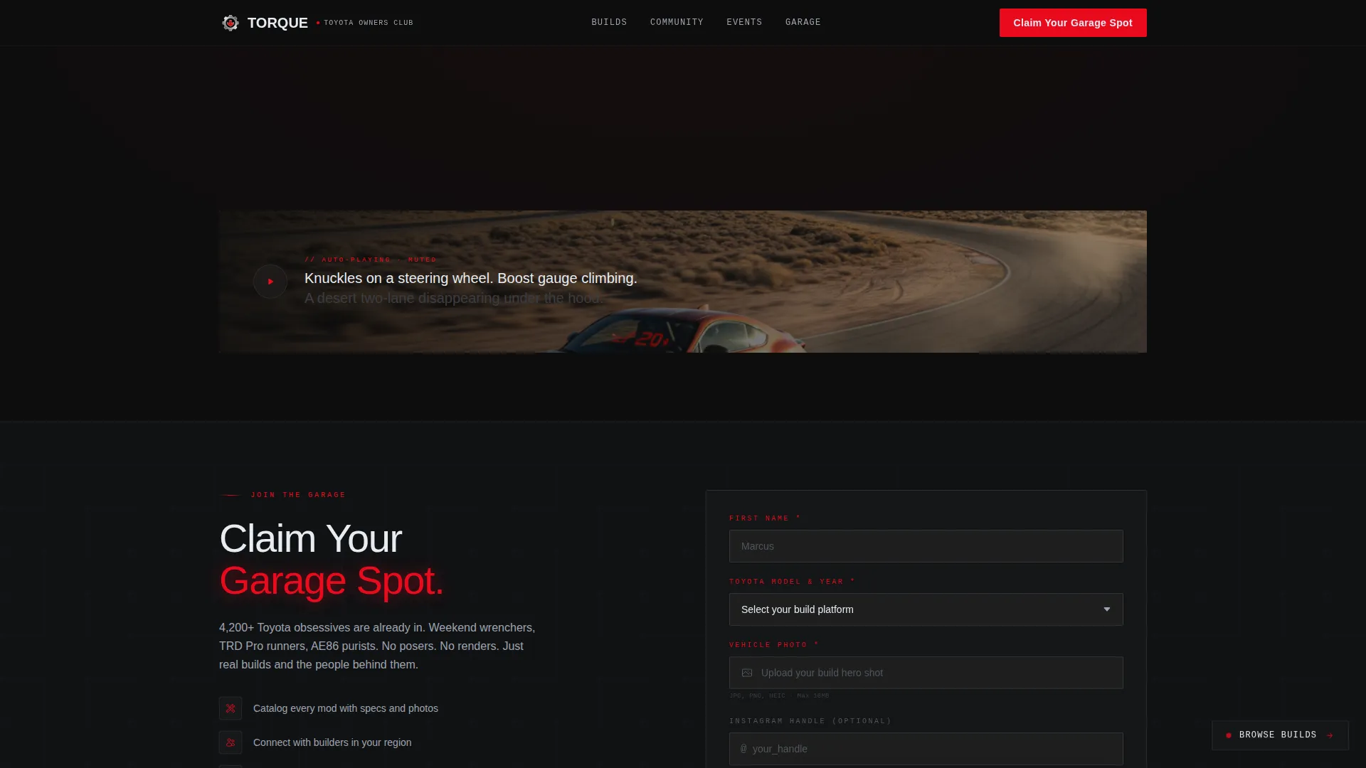 Toyota | Free Website Template | Rocket