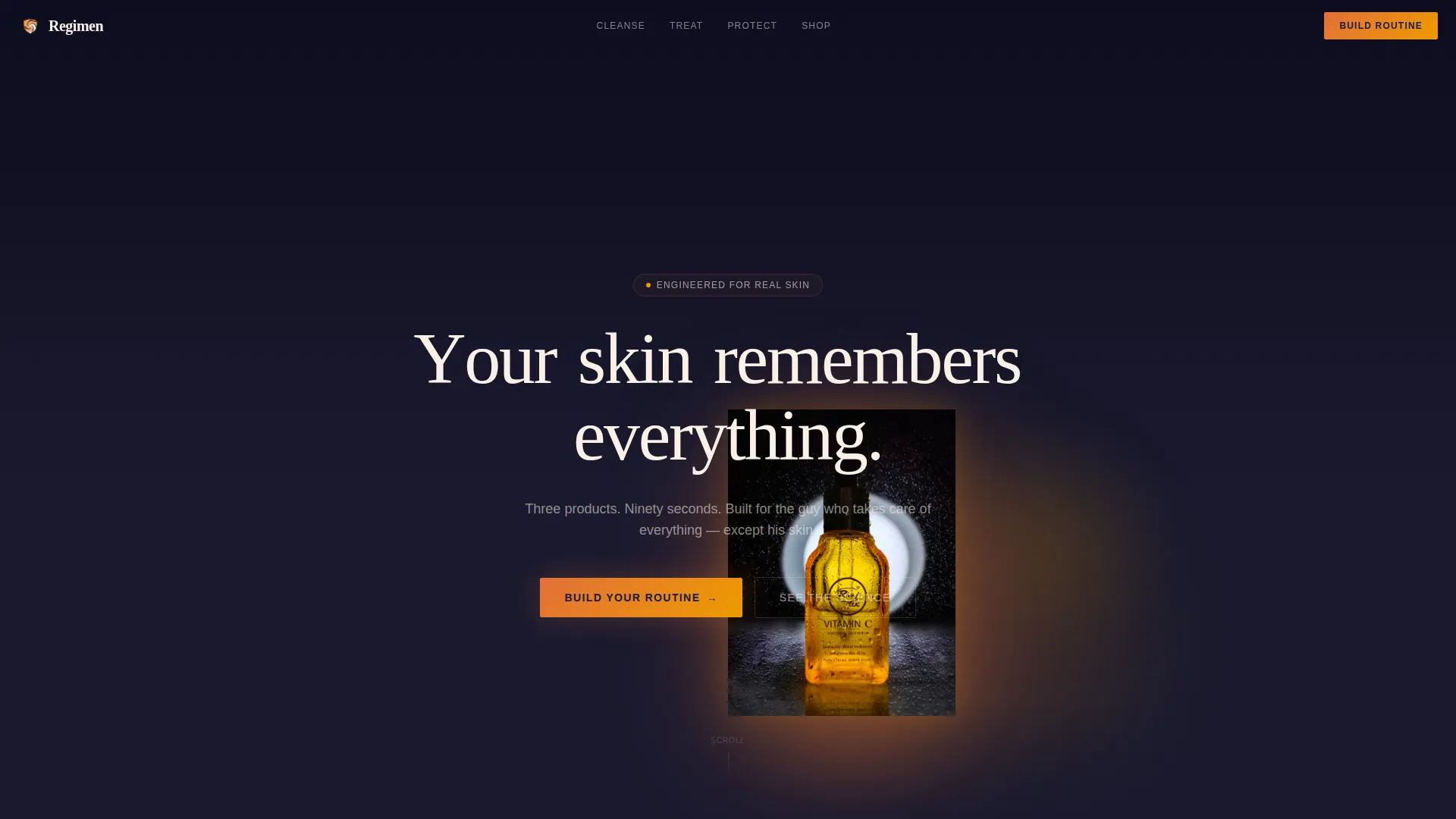 Cinematic Grooming | Free Website Template | Rocket
