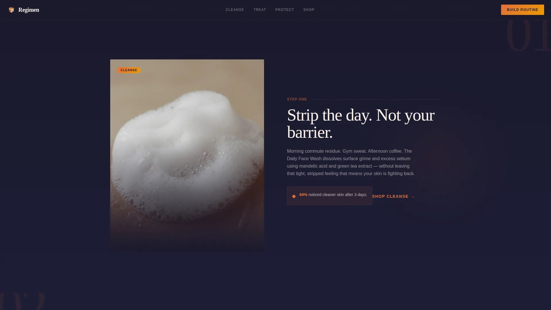 Cinematic Grooming | Free Website Template | Rocket