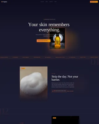 Cinematic Grooming | Free Website Template | Rocket