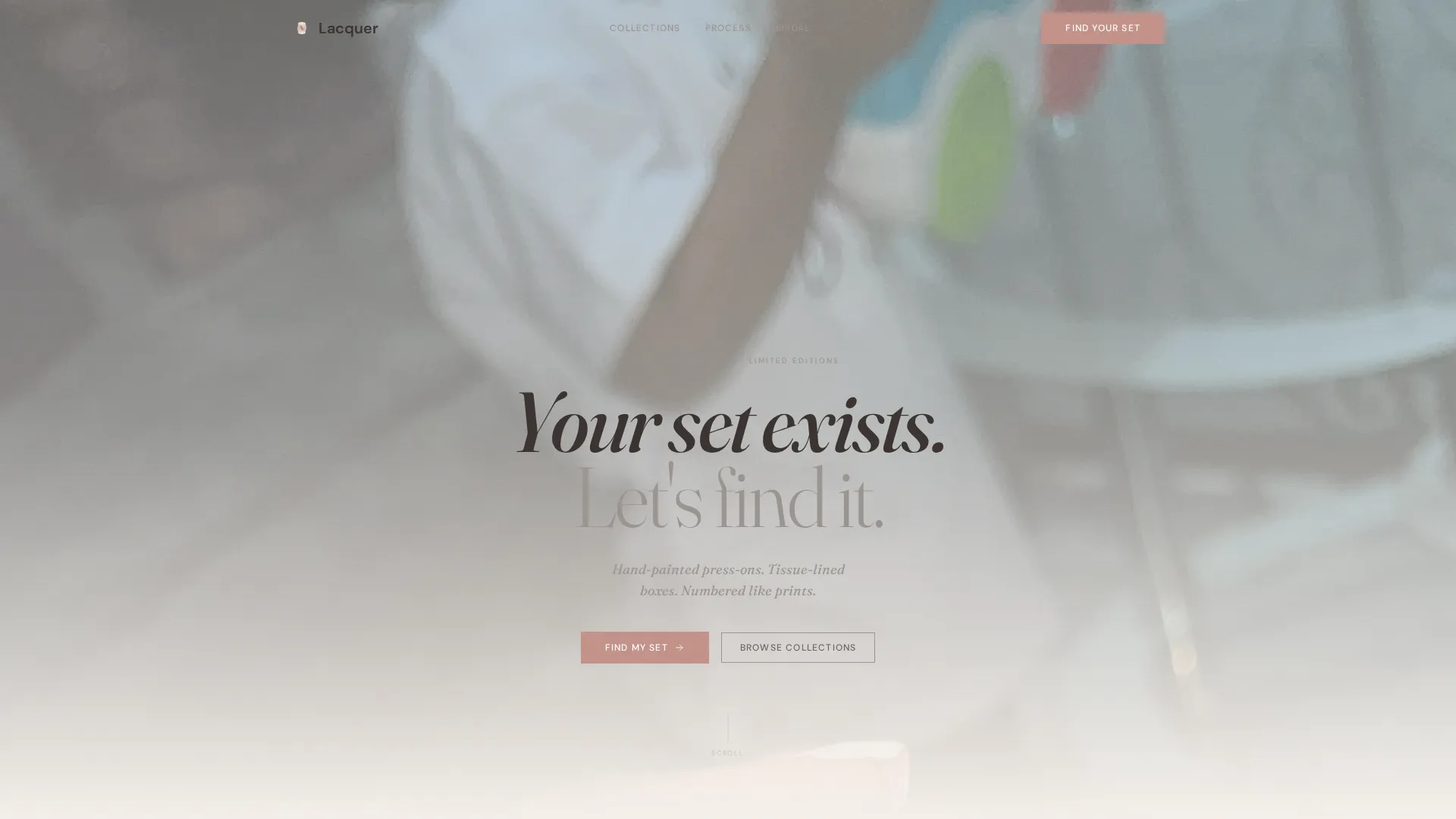 Nail & Lash Studio Blog Website Template