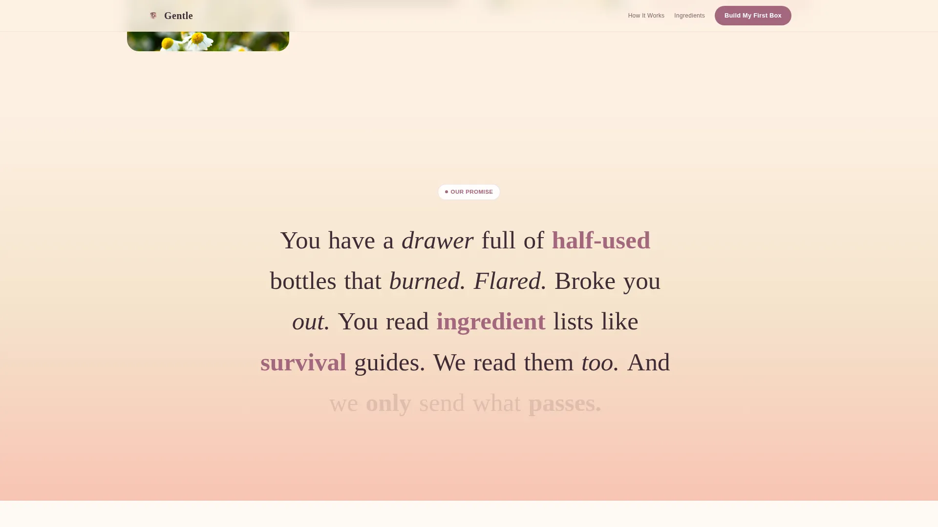 Sensitive Skin Beauty Reviews Website Template