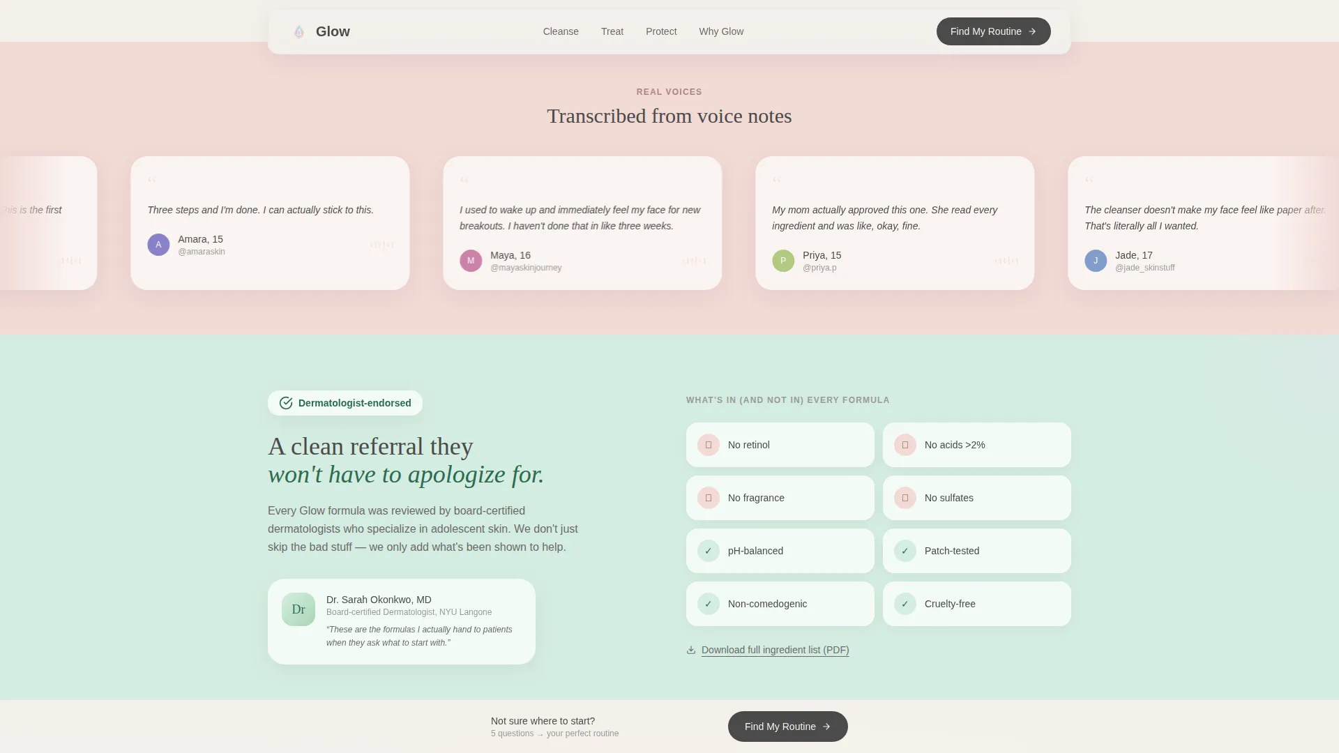 Radiant Teen | Free Website Template | Rocket