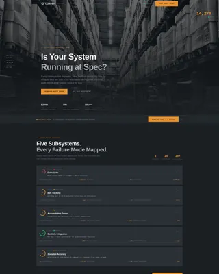 Conveyor Systems Audit Landing Page Template