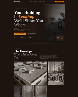 Precision Energyaudit Landing Page Template