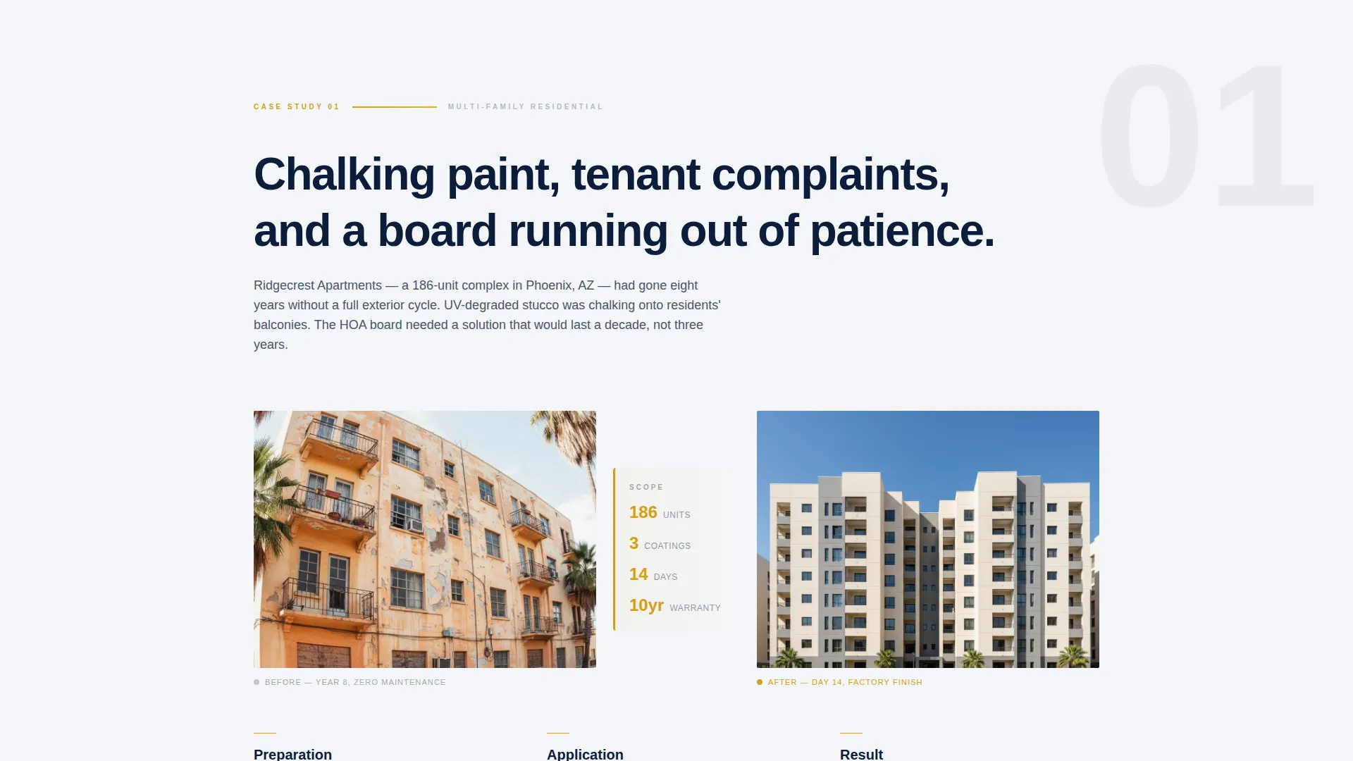 Commercial Exterior Painting Landing Page Template