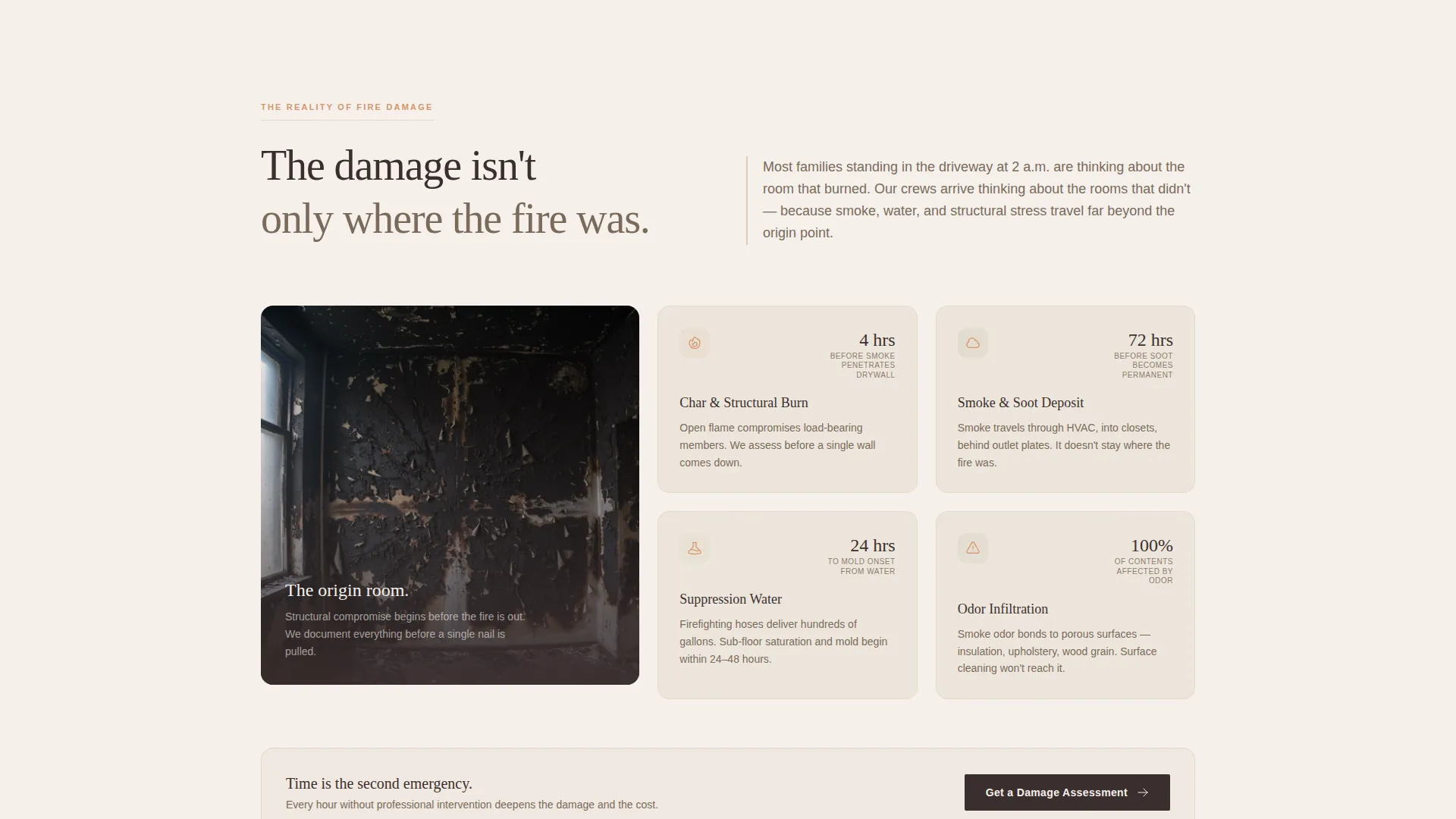 Specialist Restoration & Preservation Professional Website Template
