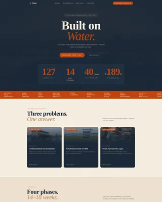 Specialist Specialty Construction Pricing & Packages Website Template