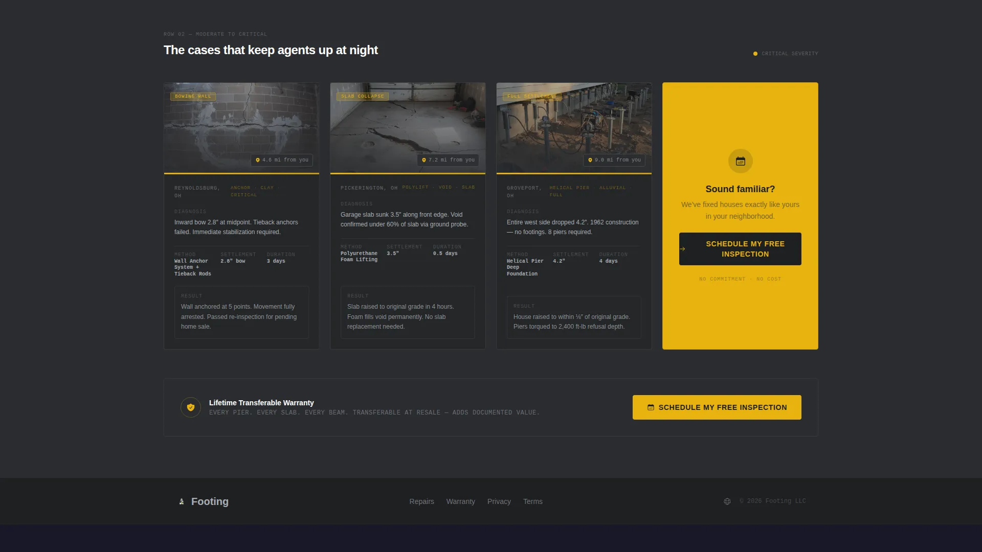 Foundation Repair Contractor Website Template