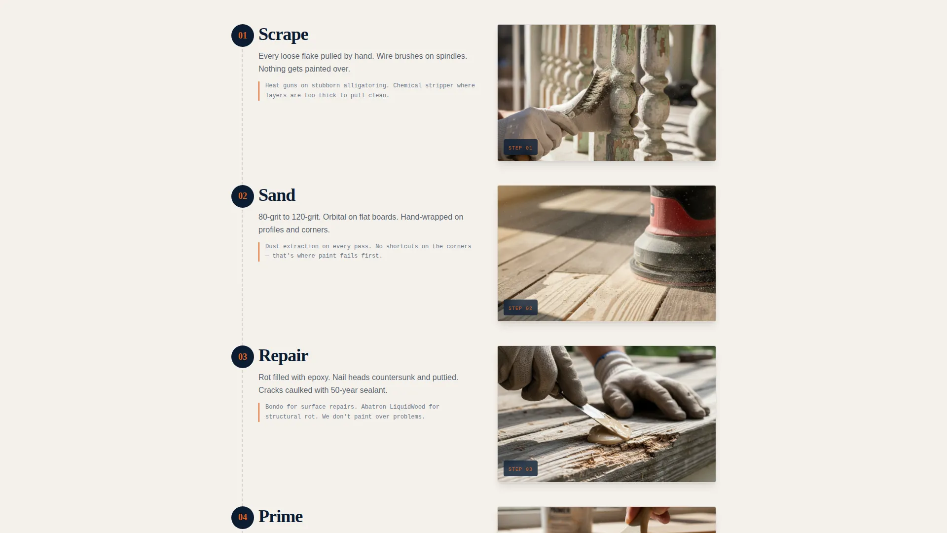 Front Porch Painting Service Landing Page Template