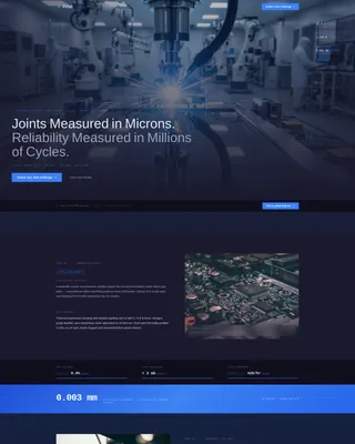 Precision Electronics Welding & Joining Landing Page