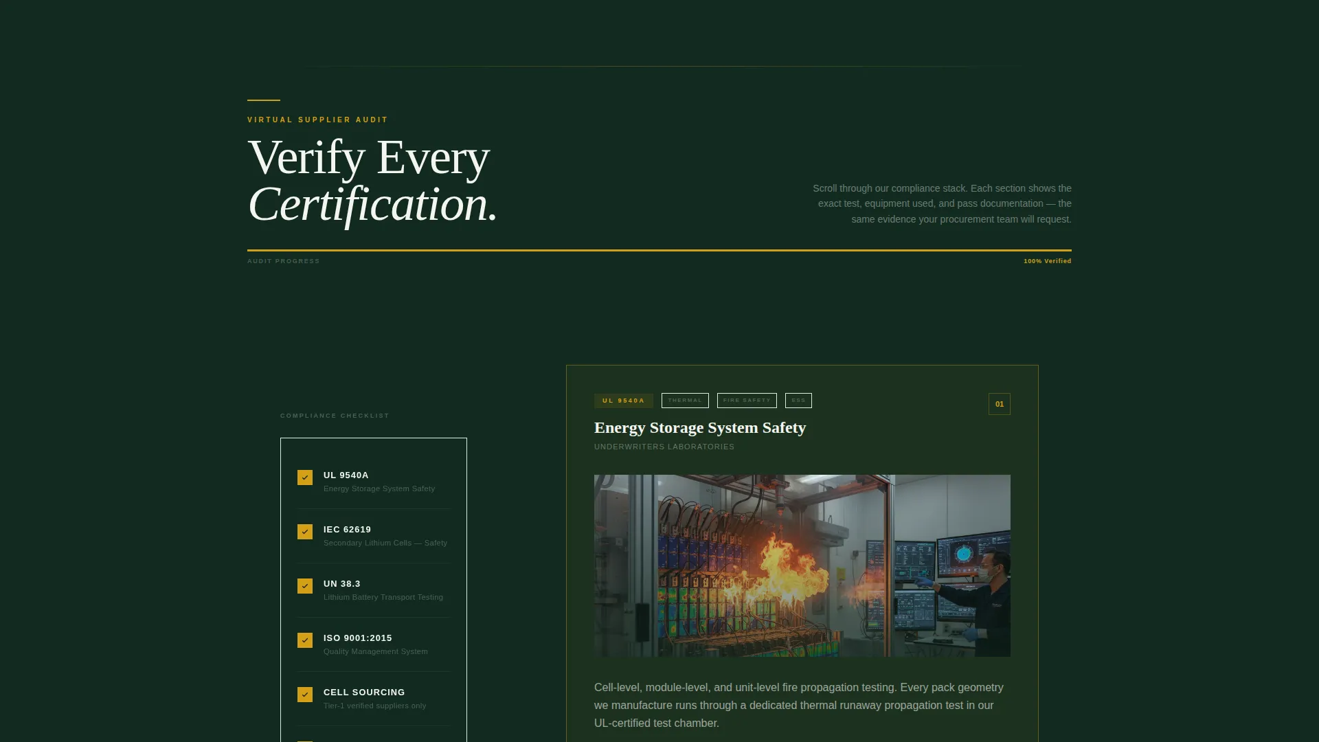 Energy Contract Manufacturer Landing Page Template