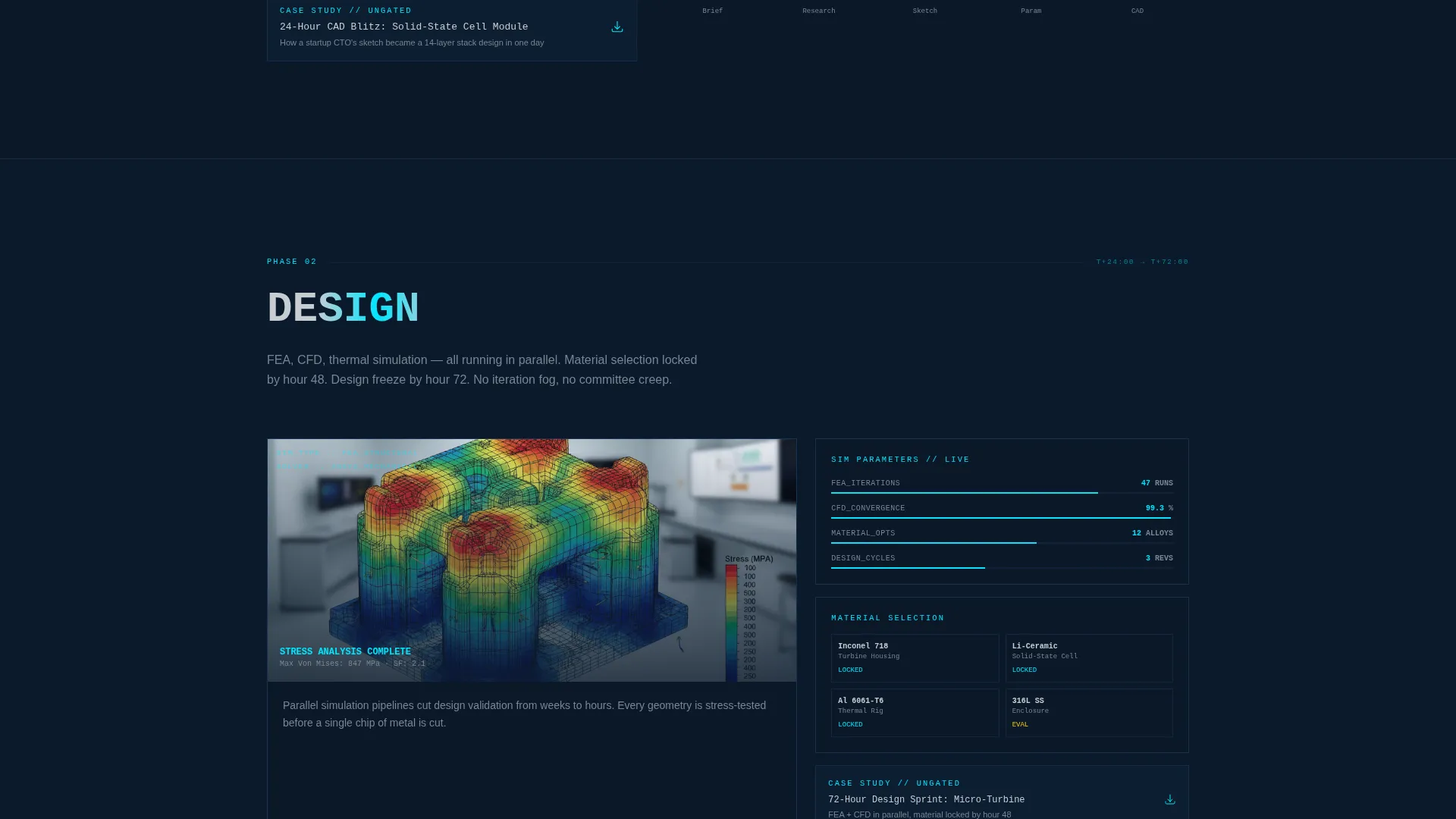 Energy Prototype Rapid Prototyping Landing Page Template